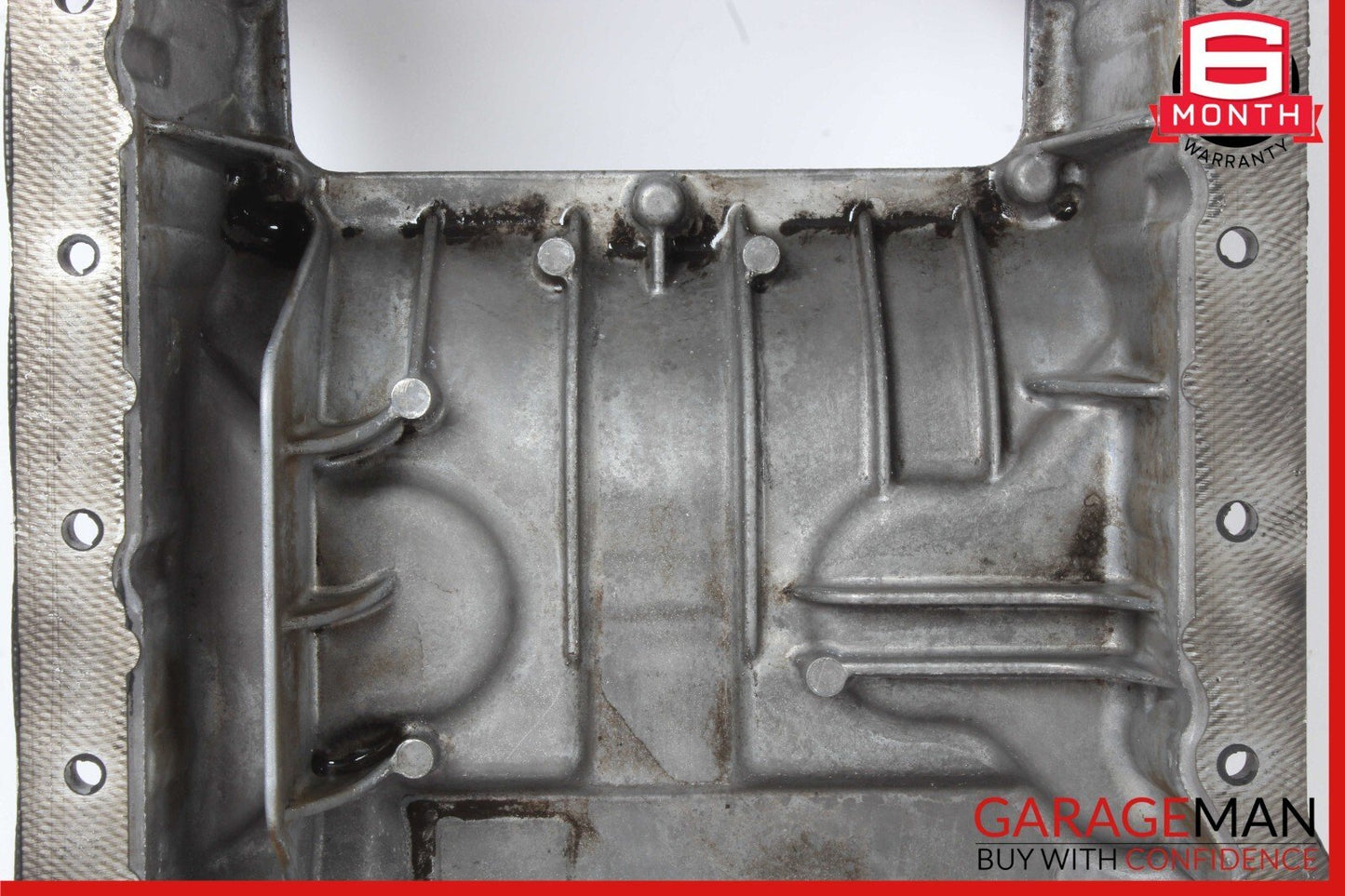 05-11 Mercedes W211 E350 C350 Engine Upper Oil Sump Baffle Pan 2720142102 OEM