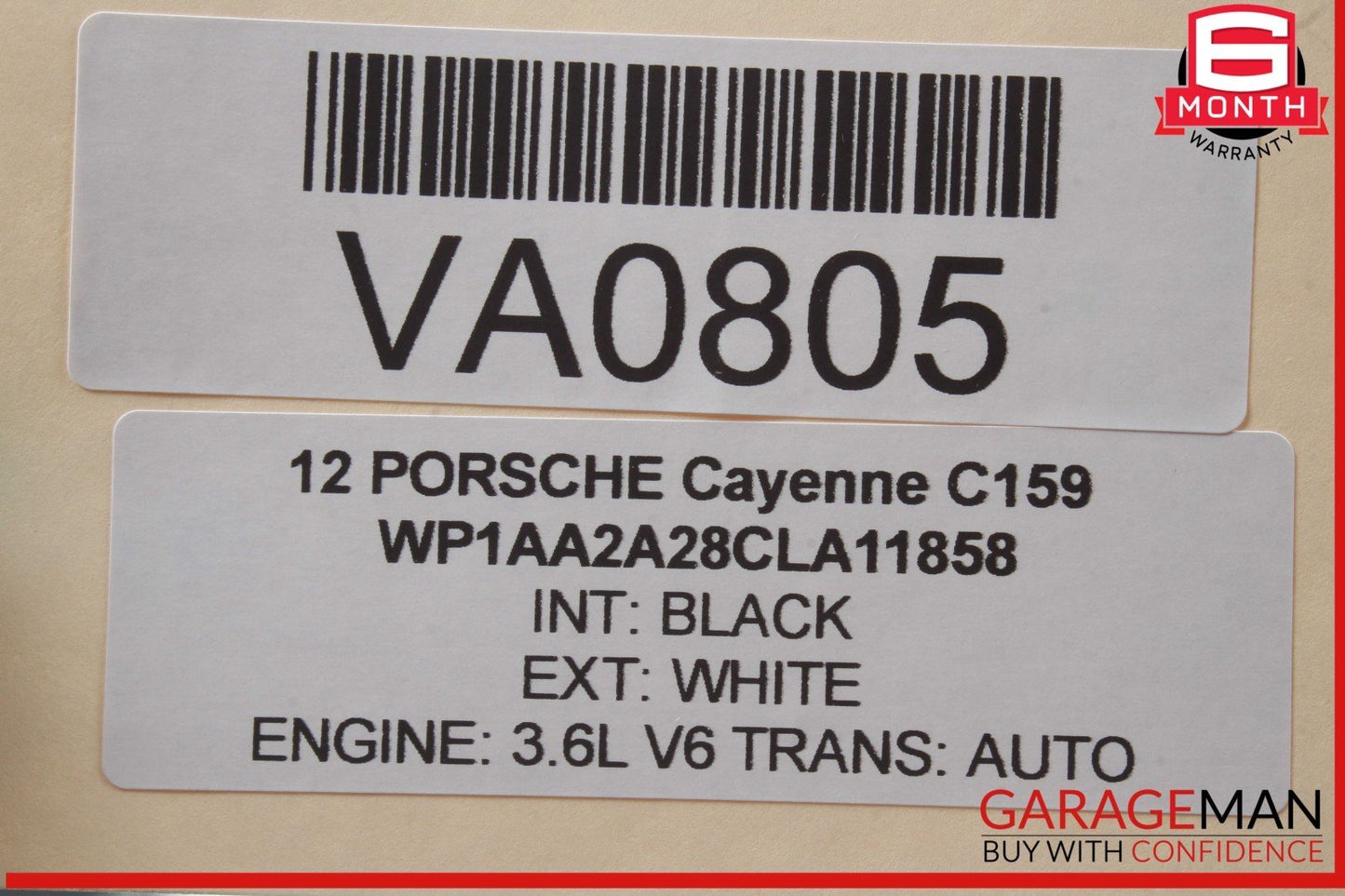 11-17 Porsche Cayenne 958 Rear Right or Left Side Door Control Module OEM