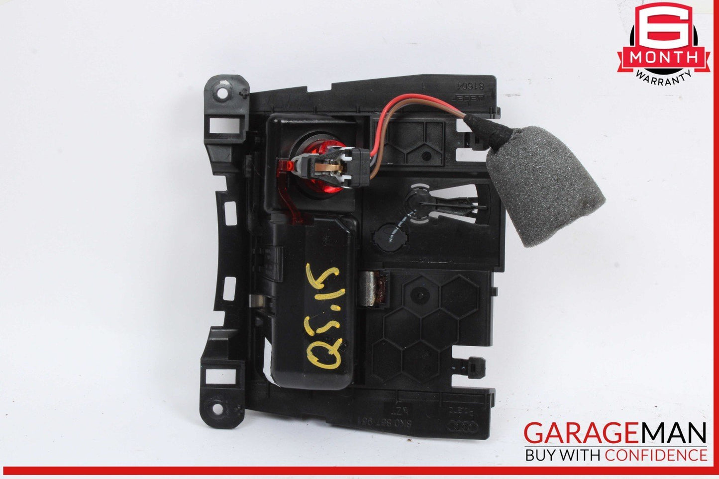 09-17 Audi Q5 SQ5 Front Center Console Ash Tray Ashtray Assembly 8K0857951C OEM