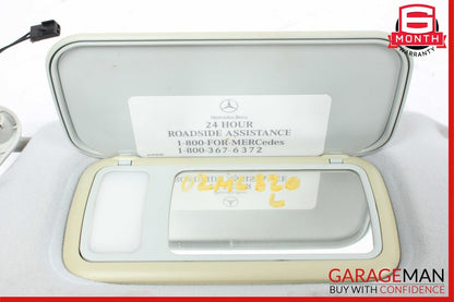 02-05 Mercedes W163 ML500 ML350 Front Left Sun Visor Sunvisor Shade Cover Gray