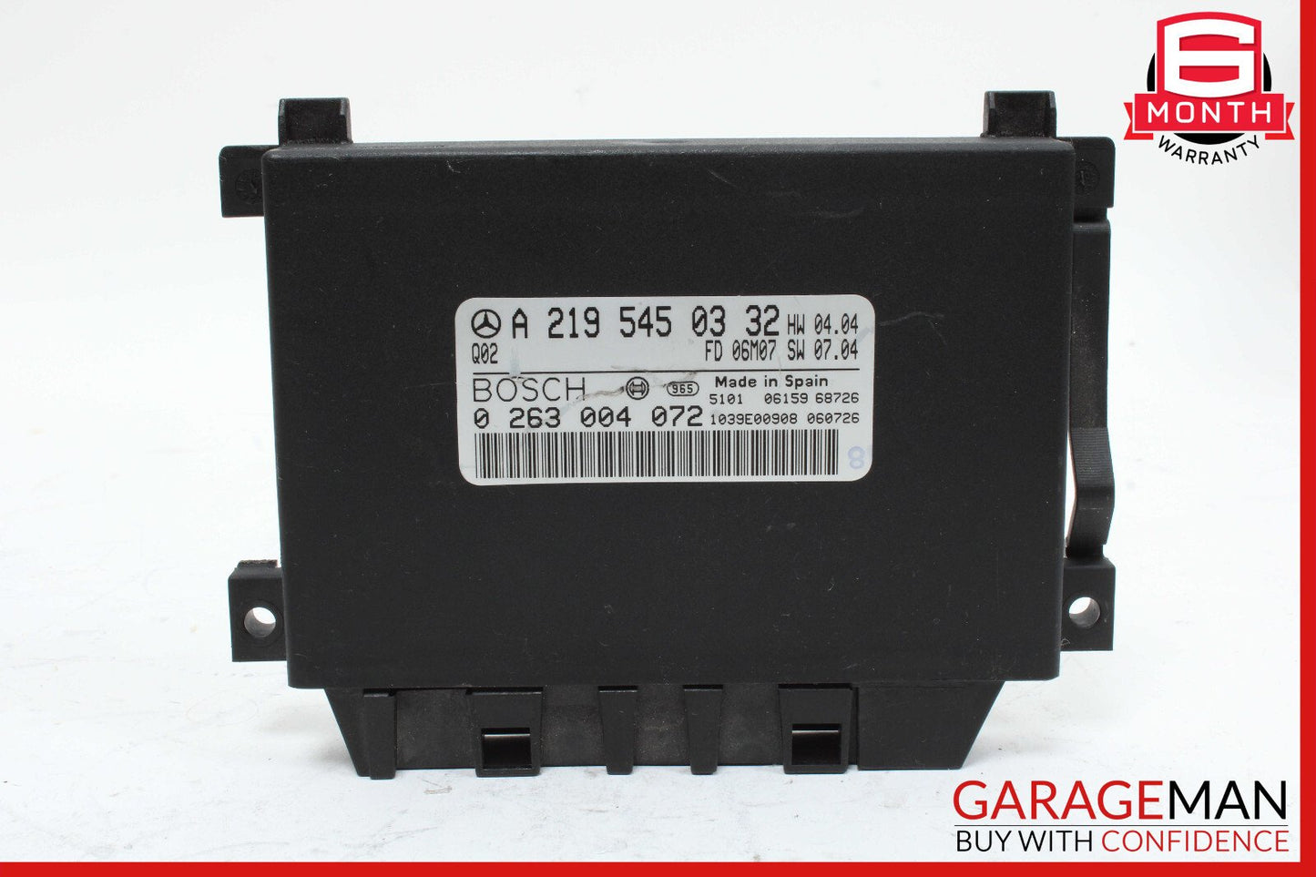 06-08 Mercedes W219 CLS550 Parktronic Control Module PDC 2195450332 OEM