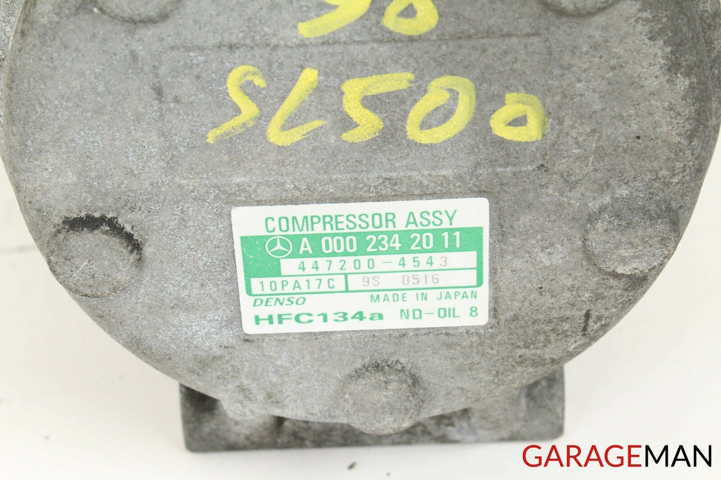 96-99 MERCEDES R129 500SL AC A/C AIR CONDITIONING COMPRESSOR OEM