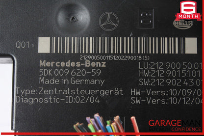 10-18 Mercedes W218 CLS550 Rear SAM Module Relay Fuse Box 2129005001 OEM