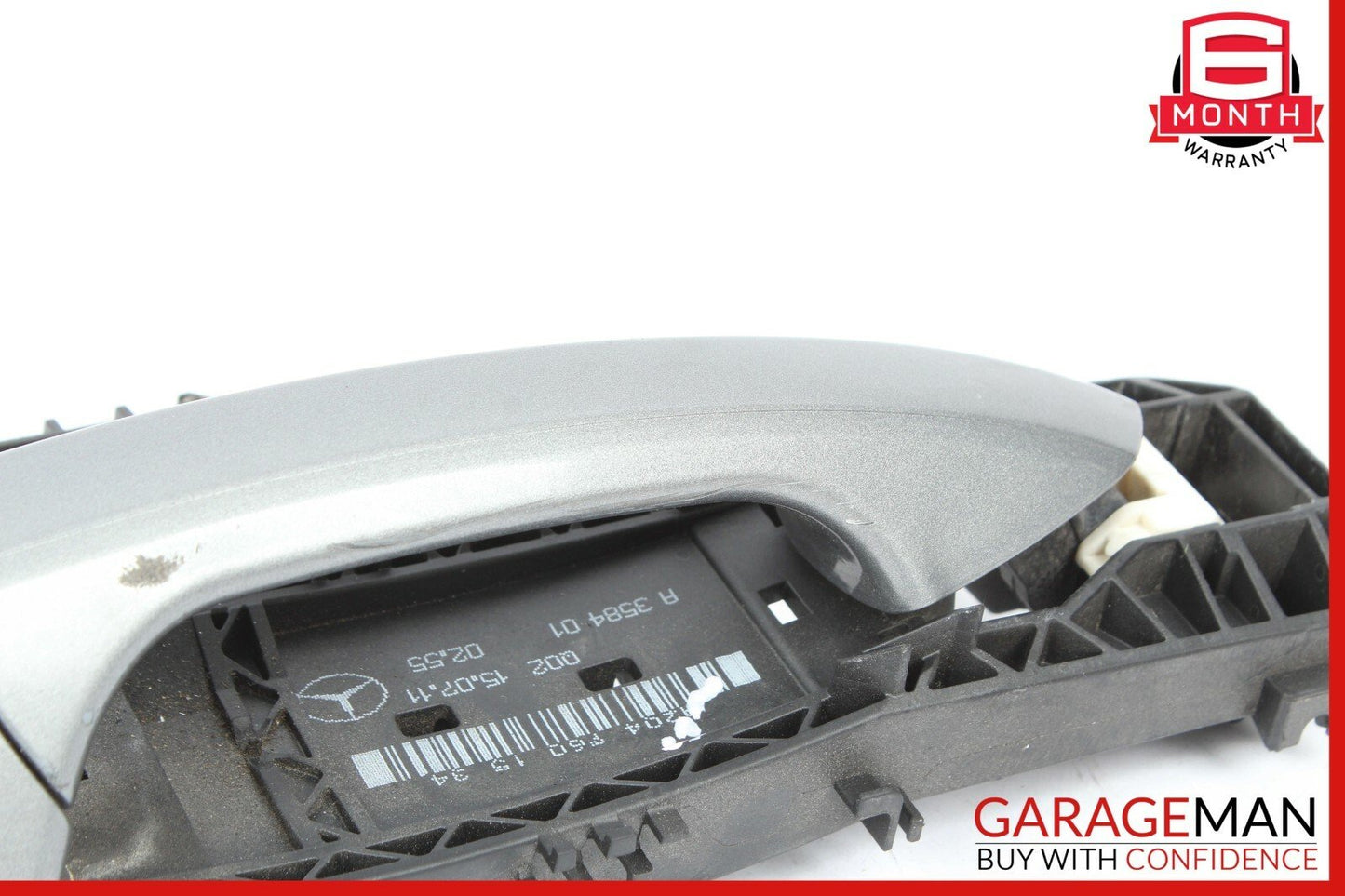 10-13 Mercedes W212 E350 Front Left Side Exterior Door Handle Assembly Silver