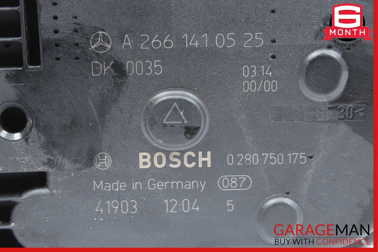 12-15 Mercedes W204 C250 SLK250 M271 Engine Throttle Body 1.8L