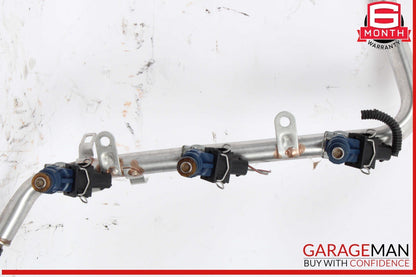 98-05 Mercedes W163 ML320 Fuel Injector Rail w/ Fuel Injectors 1120700595 OEM