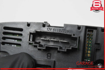 12-18 Audi A6 A7 Rear AC A/C Air Conditioning Heater Climate Control Panel OEM