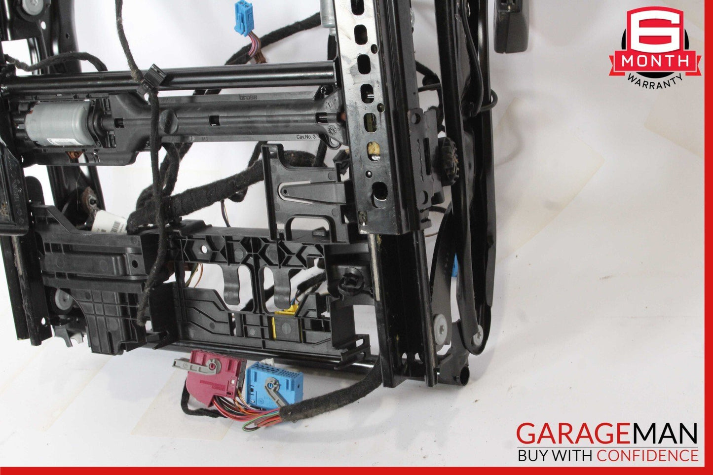15-20 Mercedes W205 C300 Front Left Lower Bottom Seat Track Rail Motor Assembly