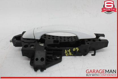 09-16 Audi A4 A5 Right Passenger Side Exterior Door Handle White 8T0837886A OEM