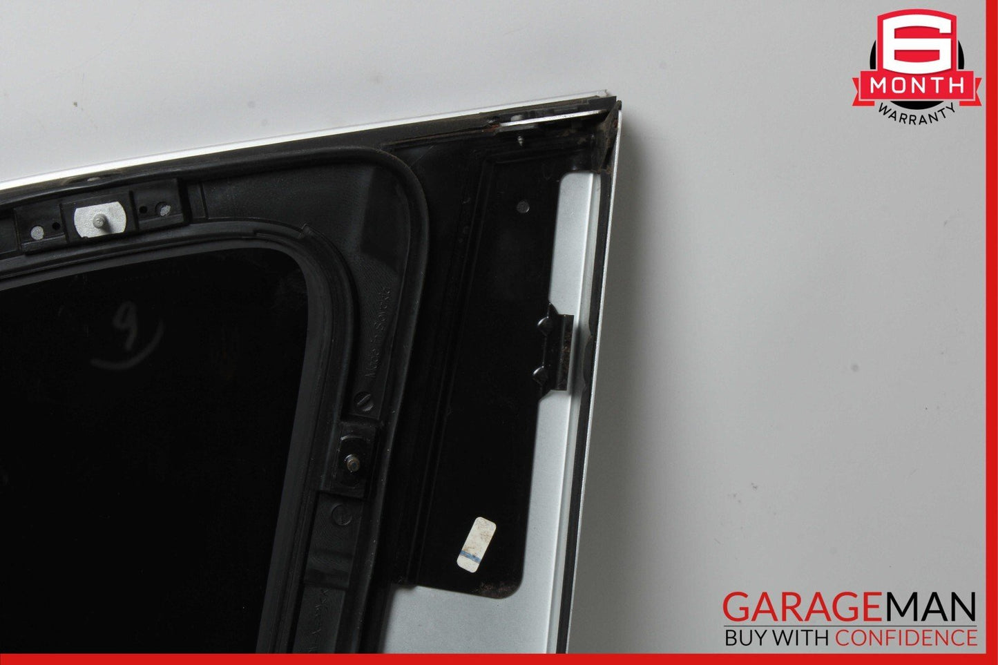 03-10 Porsche Cayenne Turbo 955 Rear Left Driver Door Quarter Window Glass OEM