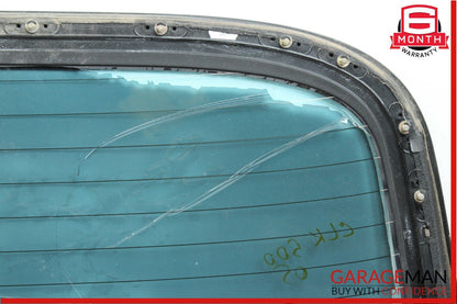 03-09 Mercedes W209 CLK500 CLK550 Convertible Soft Top Rear Glass OEM