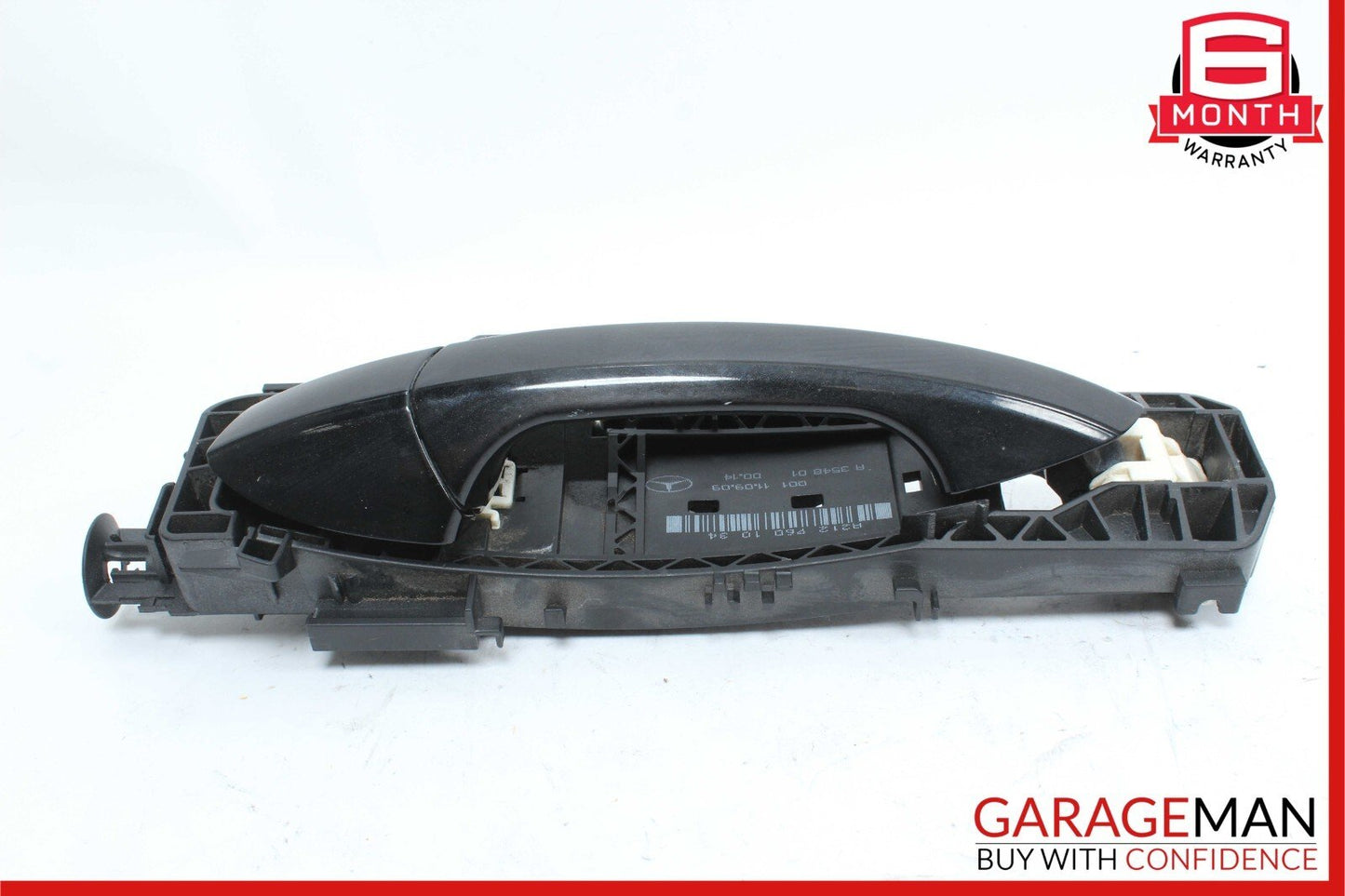 10-13 Mercedes W212 E350 Rear Left Driver Side Exterior Door Handle Black OEM