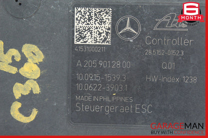 15-20 Mercedes W205 C300 ABS Anti Lock Brake Pump Control Module 2059012800 OEM