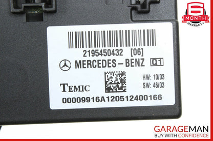 03-11 Mercedes W219 CLS500 E350 E500 Body Control Module Unit BCM BCU 2195450432