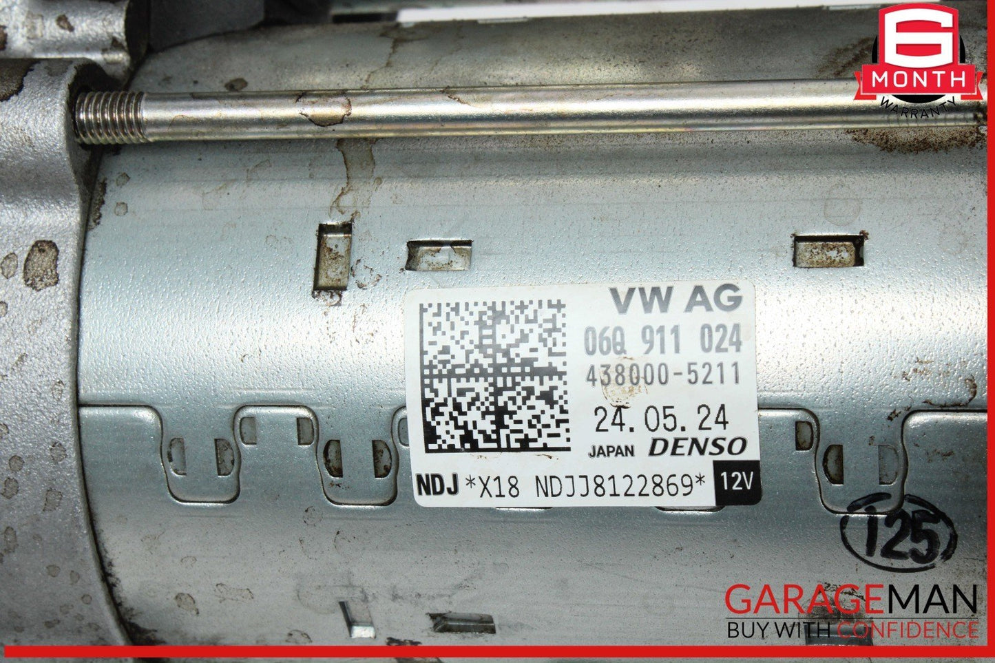 18-25 Audi Q5 Engine Starter Motor Denso 06Q911024 OEM