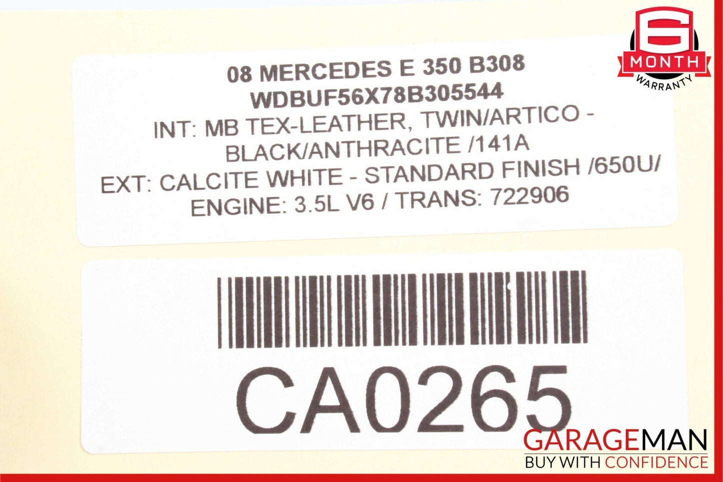 07-09 Mercedes W211 E350 E550 Hazard Control Door Lock Switch Panel OEM