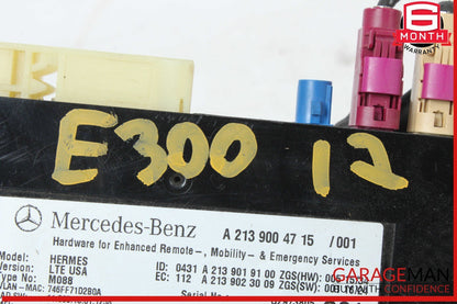 12-23 Mercedes W213 E300 GLC300 Communication Computer Control Module Unit OEM