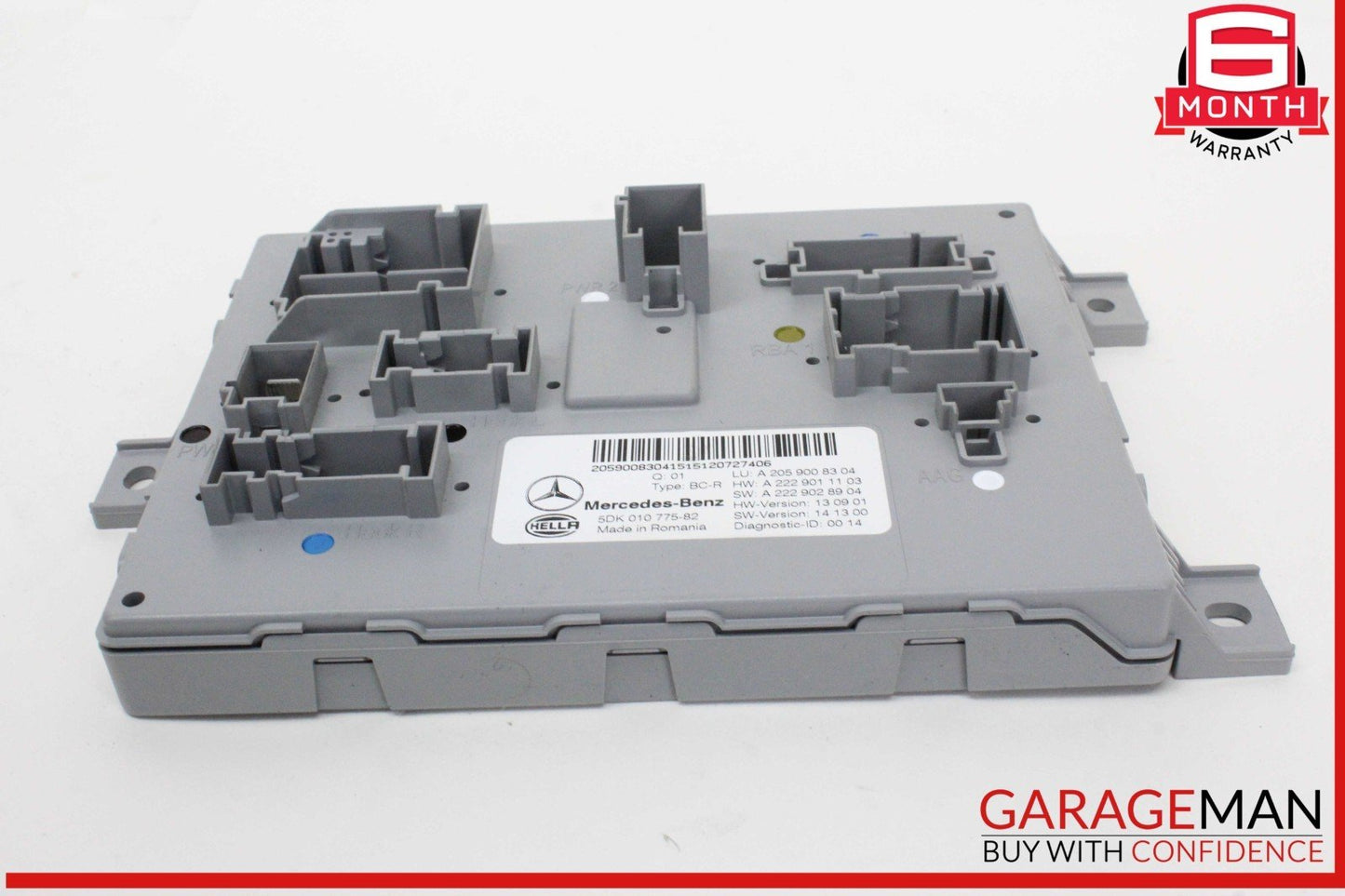 15-18 Mercedes W205 C300 C400 C350e Rear Trunk SAM Control Module Unit OEM
