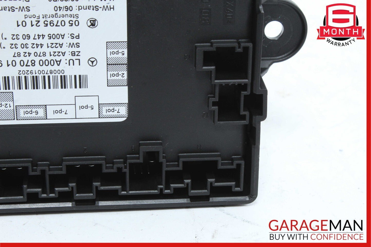 07-13 Mercedes W221 S450 S550 Rear Right or Left Side Door Control Module Unit