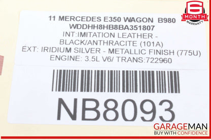 10-15 Mercedes W212 E350 Wagon Rear Left or Right Side Axle CV Half Shaft OEM