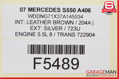 07-13 Mercedes W221 S550 S63 AMG Electronic Parking Button Switch Control Module