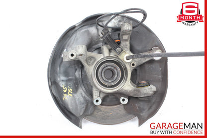 05-11 Mercedes R171 SLK350 Rear Left Spindle Knuckle Hub Bearing w/ Rotor Disc