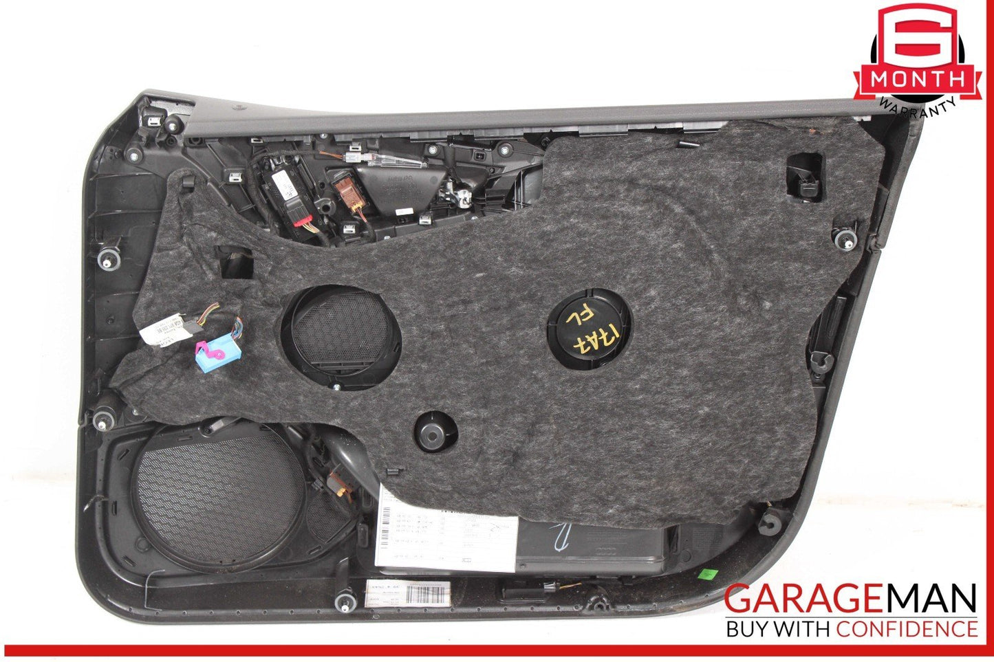 12-18 Audi A7 S7 RS7 Front Left Driver Side Door Panel Cover Trim Black OEM