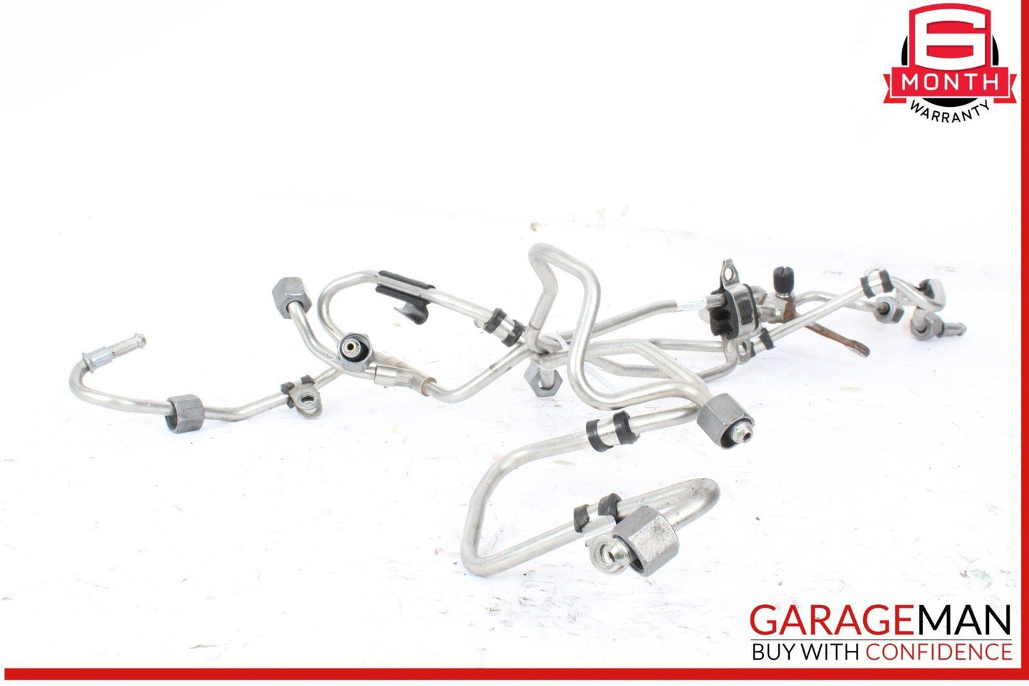 11-18 Mercedes W218 CLS550 S550 CL550 High Pressure Fuel Pump Line Set OEM