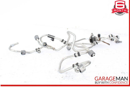 11-18 Mercedes W218 CLS550 S550 CL550 High Pressure Fuel Pump Line Set OEM