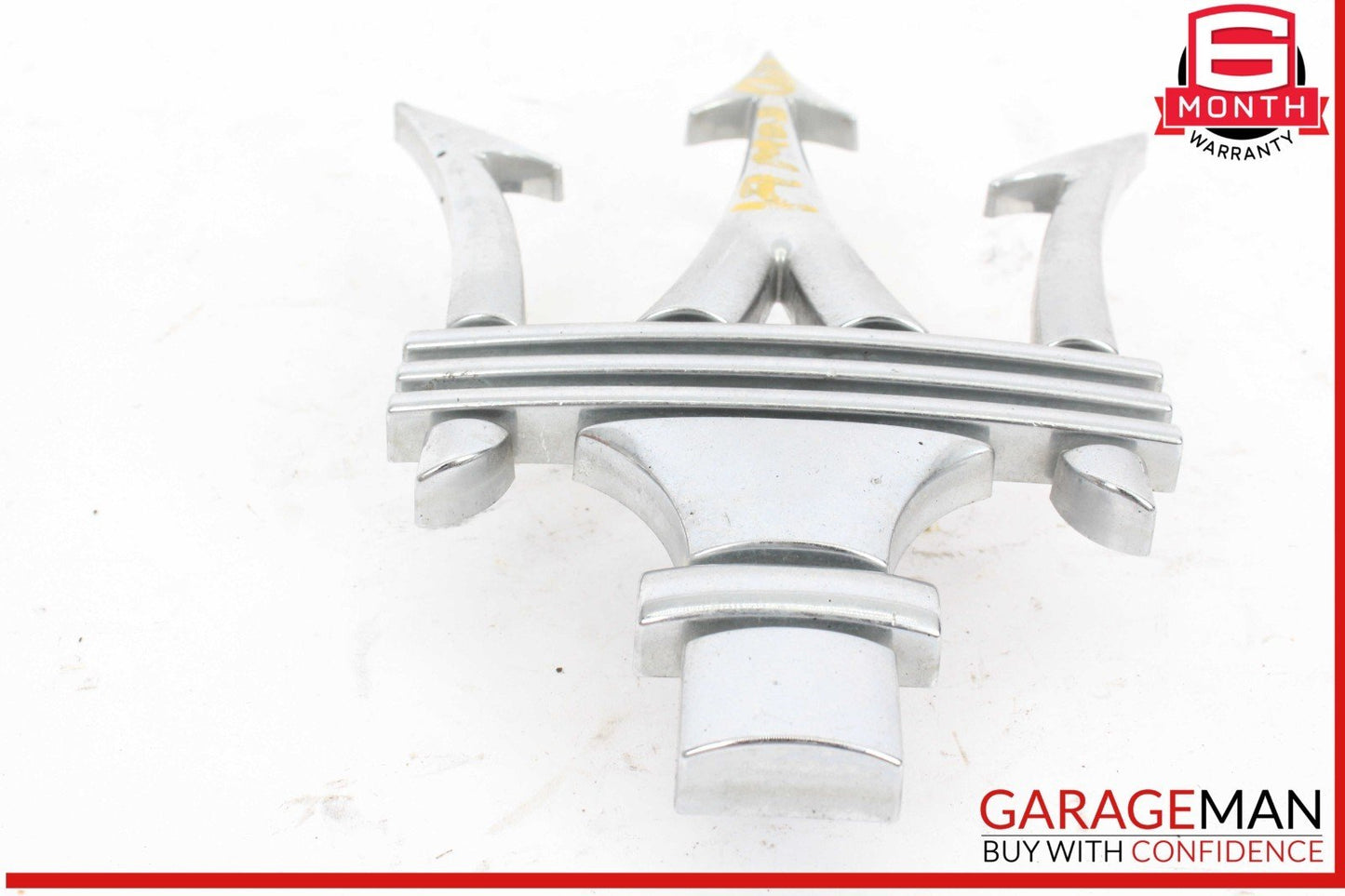 14-20 Maserati Ghibli Quattroporte Levante Front Bumper Grille Logo Badge Emblem
