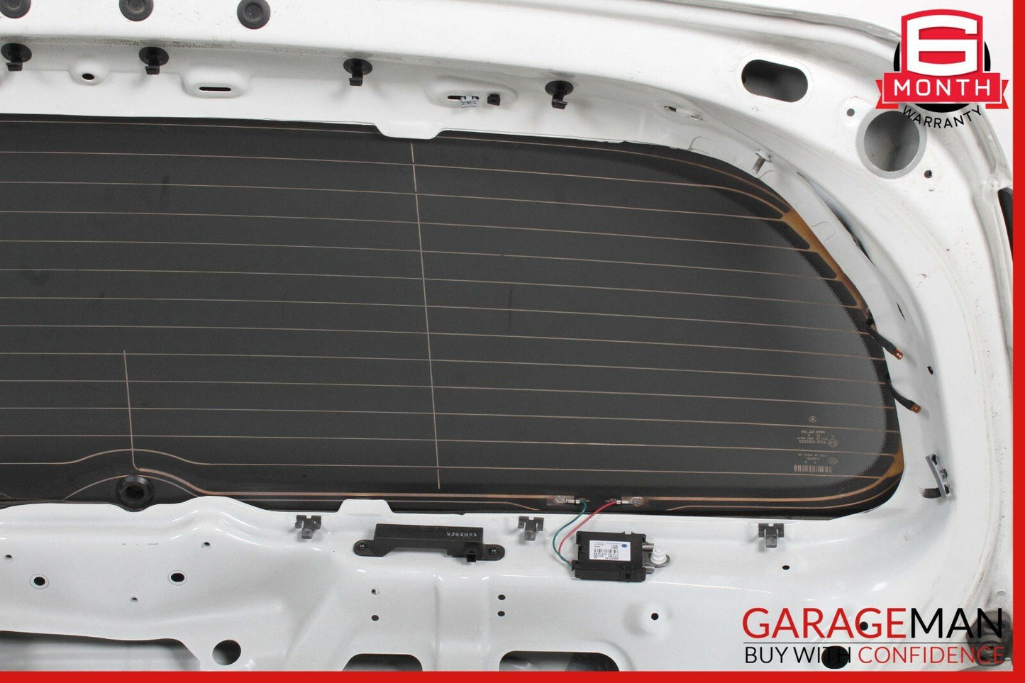 06-10 Mercedes W251 R350 Trunk Lid Hatch Tailgate Shell Tail Gate Liftgate White