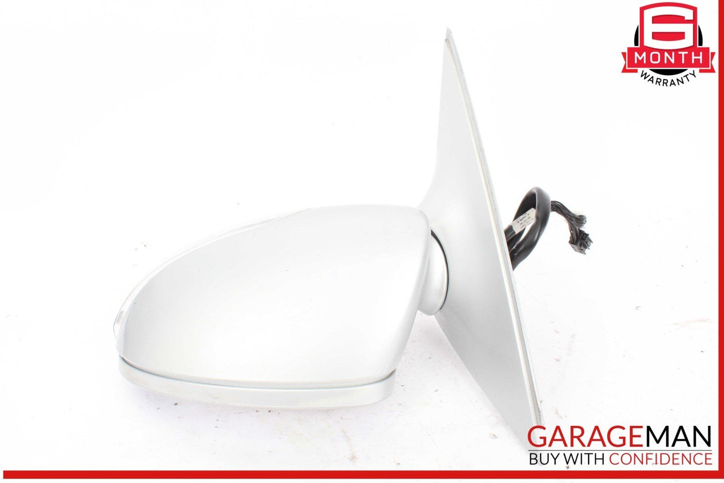 07-09 Mercedes W221 S550 S600 Front Left Side Door Rear View Mirror Silver OEM
