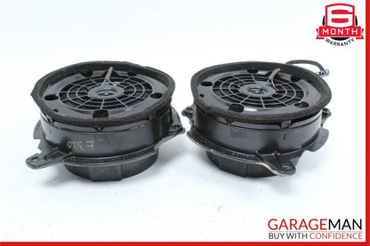 96-03 Mercedes W211 E320 Front Right & Left Side Door Sound Speakers Set OEM