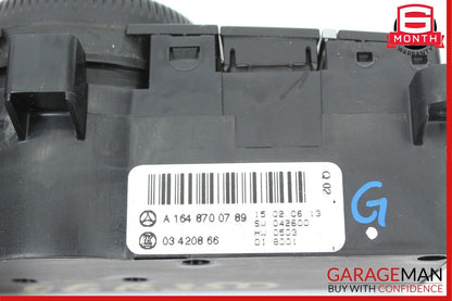 06-11 Mercedes W251 R350 ML450 GL550 Rear A/C Heater Climate Control Switch OEM