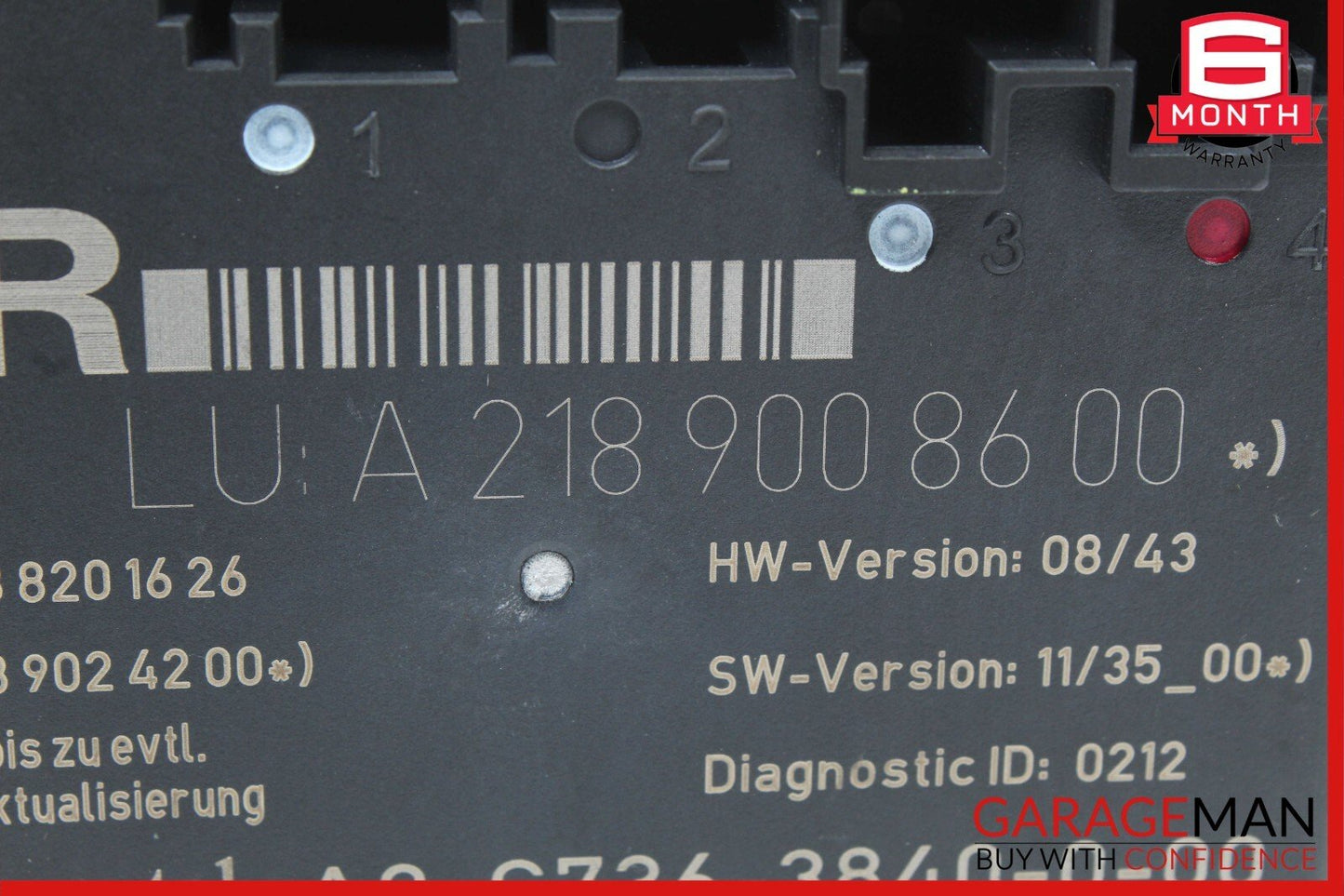 08-18 Mercedes E350 CLS550 CLS400 C300 Rear Right Side Door Control Module Unit
