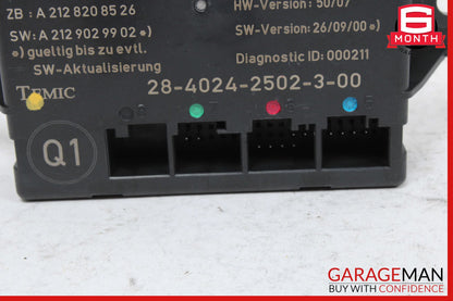 08-18 Mercedes W204 C250 E350 Rear Left Side Door Control Module 2129003906 OEM