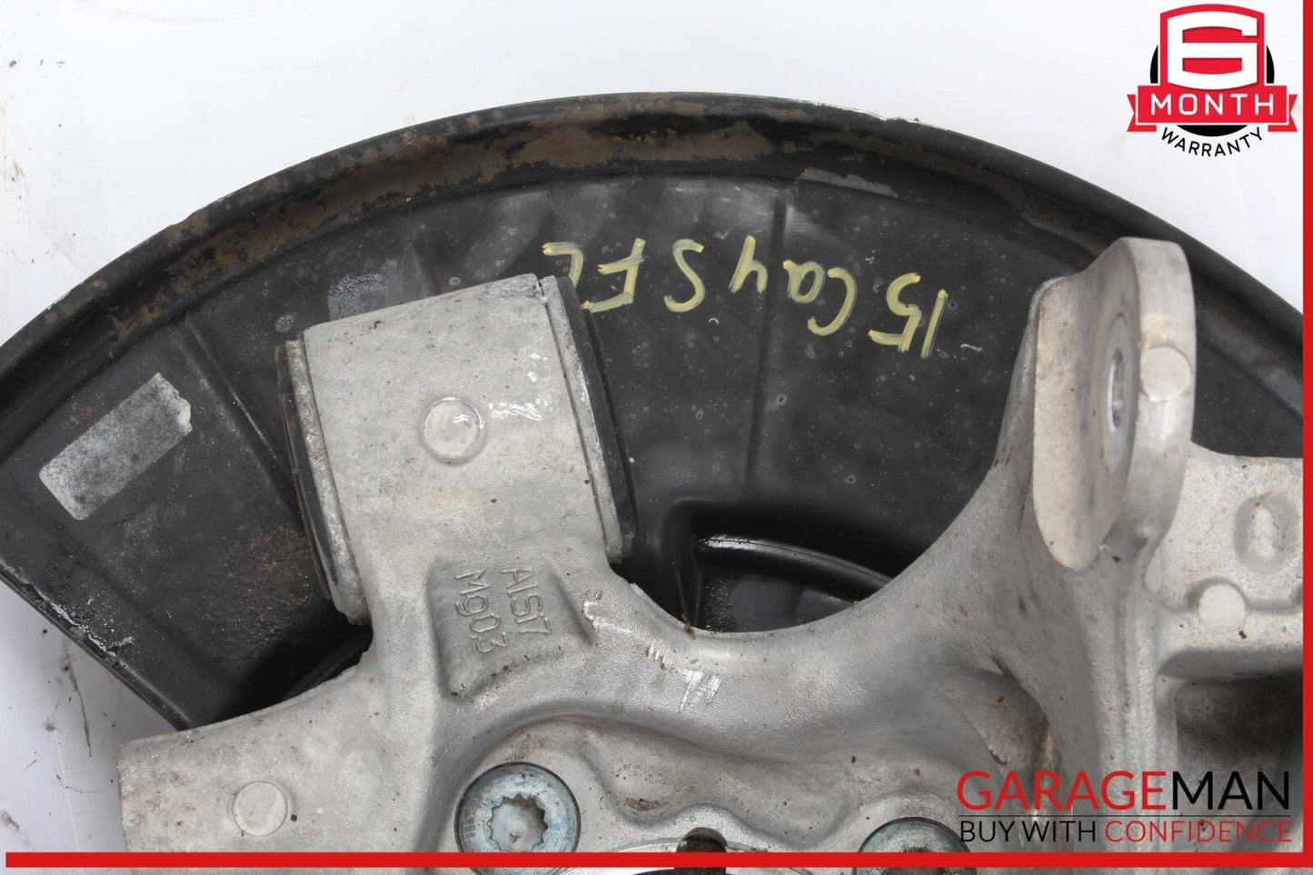15-18 Porsche Cayenne 958 Rear Left Side Knuckle Spindle OEM