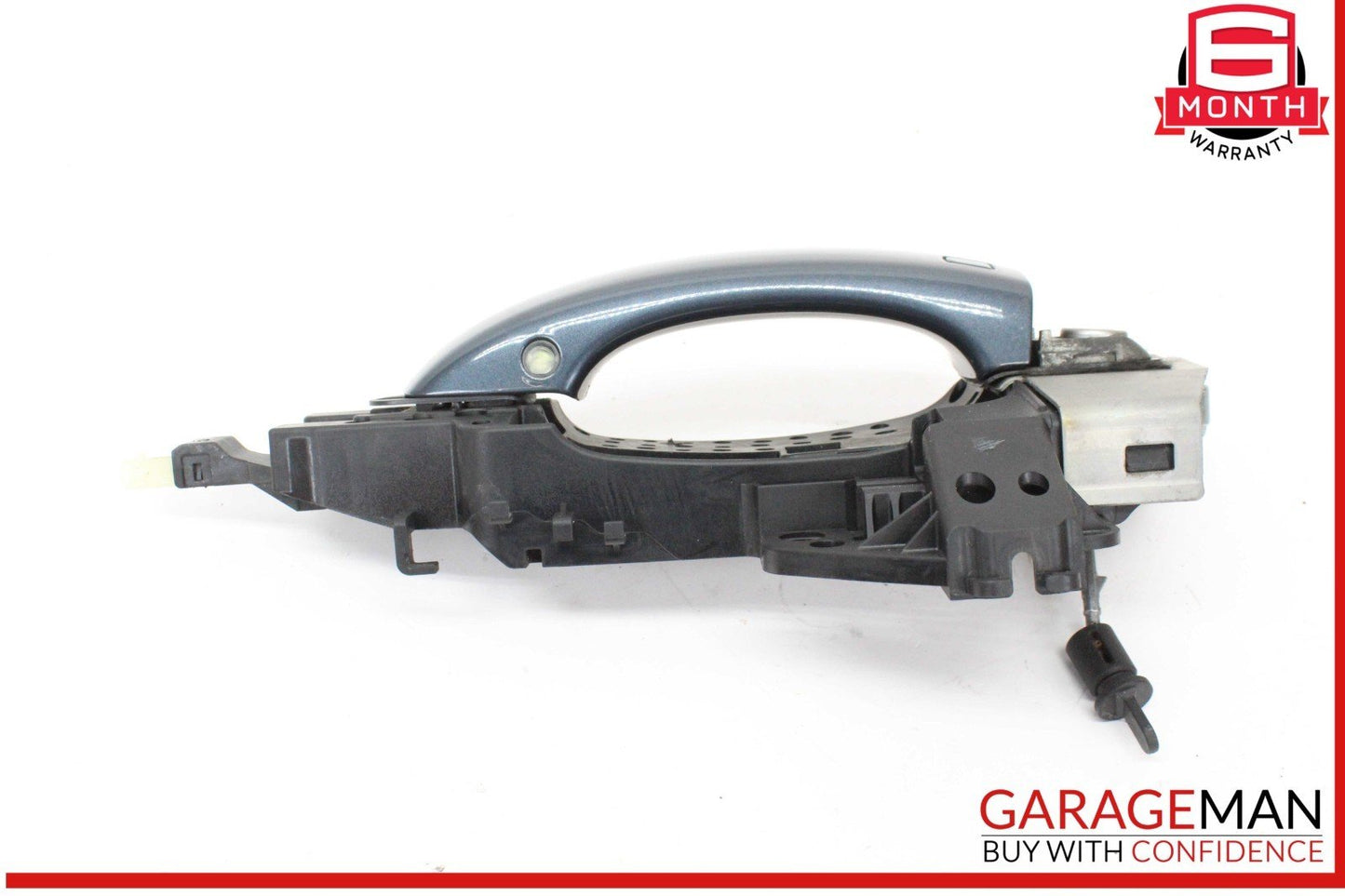 12-18 Audi A6 A7 Front Left Driver Side Exterior Door Handle Gray 4H1837885 OEM