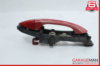 01-07 Mercedes W203 C230 Rear Left Driver Side Exterior Door Handle Red OEM