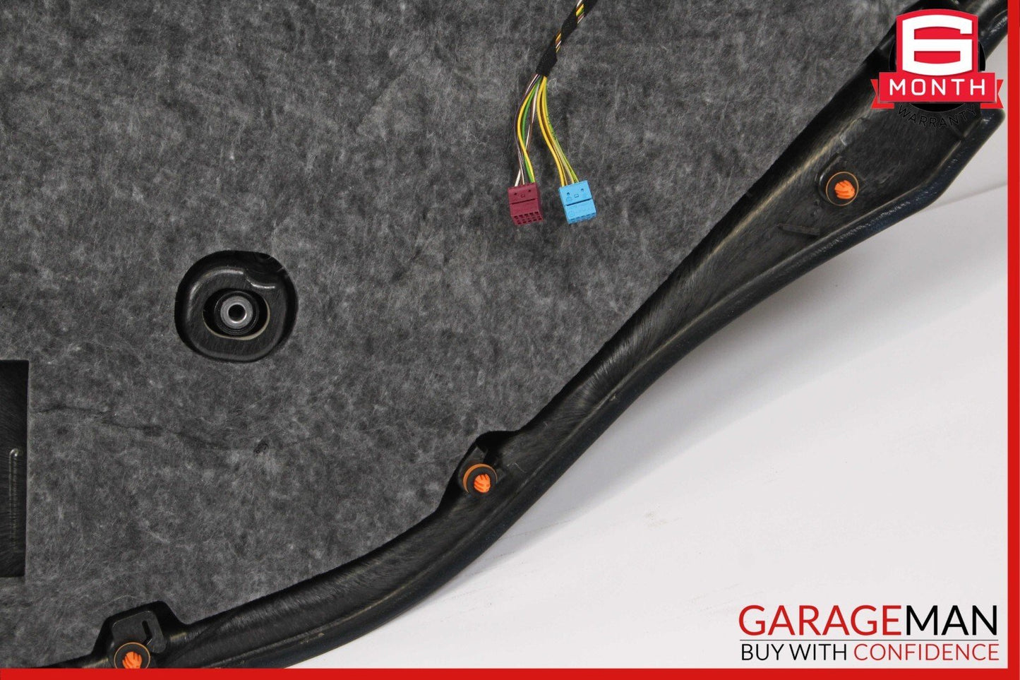 14-16 Mercedes W212 E350 E550 Rear Left Interior Door Panel Trim Cover Black OEM