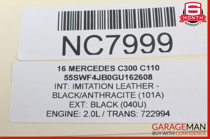 15-20 Mercedes W205 C300 C350e C63 AMG Front Right Side Seat Control Module Unit