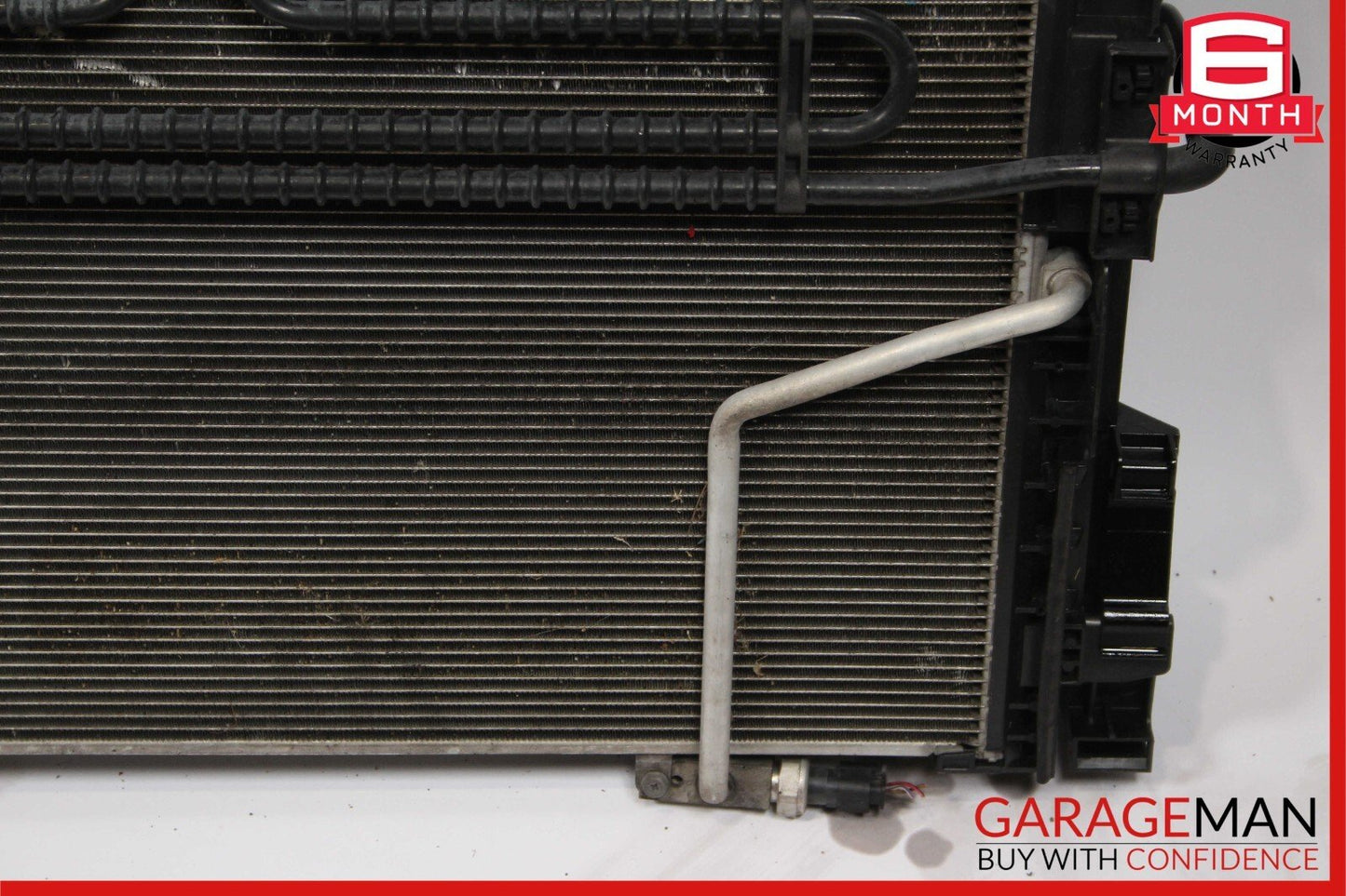 08-15 Mercedes SLK250 C250 Engine Radiator AC A/C Air Condenser Oil Cooler Assy
