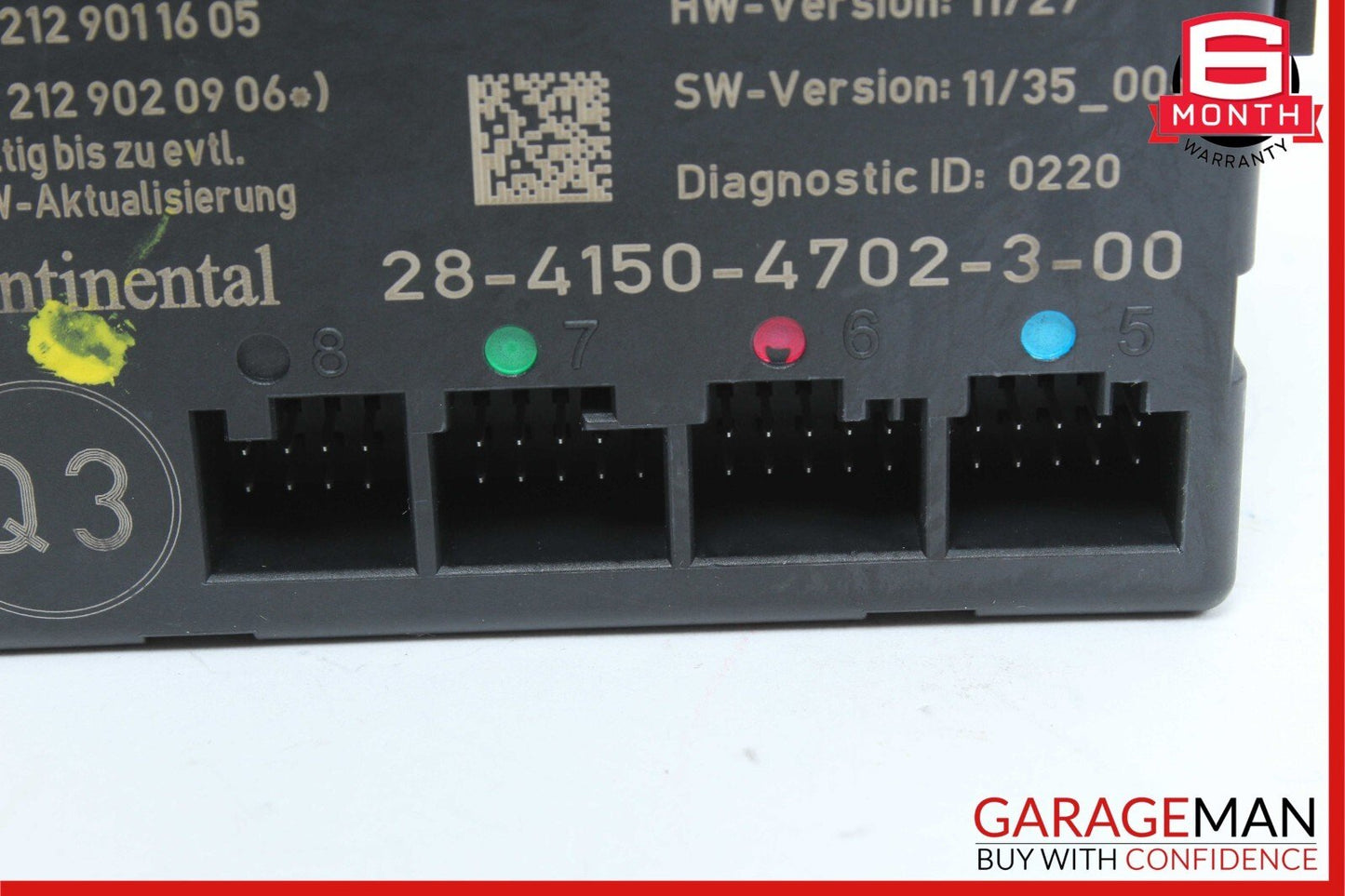 08-14 Mercedes W204 C300 4Matic Front Left Side Door Control Module Unit OEM