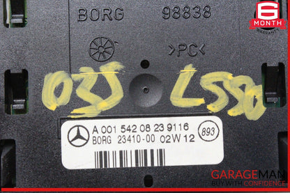 03-06 Mercedes R230 SL500 SL55 Rear Parktronic Display Buzzer 0015420823 OEM