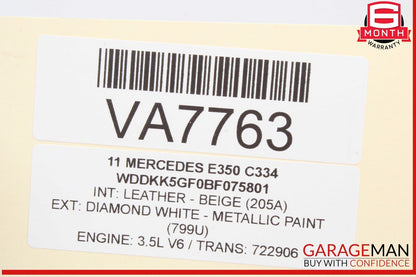 10-13 Mercedes W207 E350 E550 Seat Airscarf Control Module Unit 2079001600 OEM