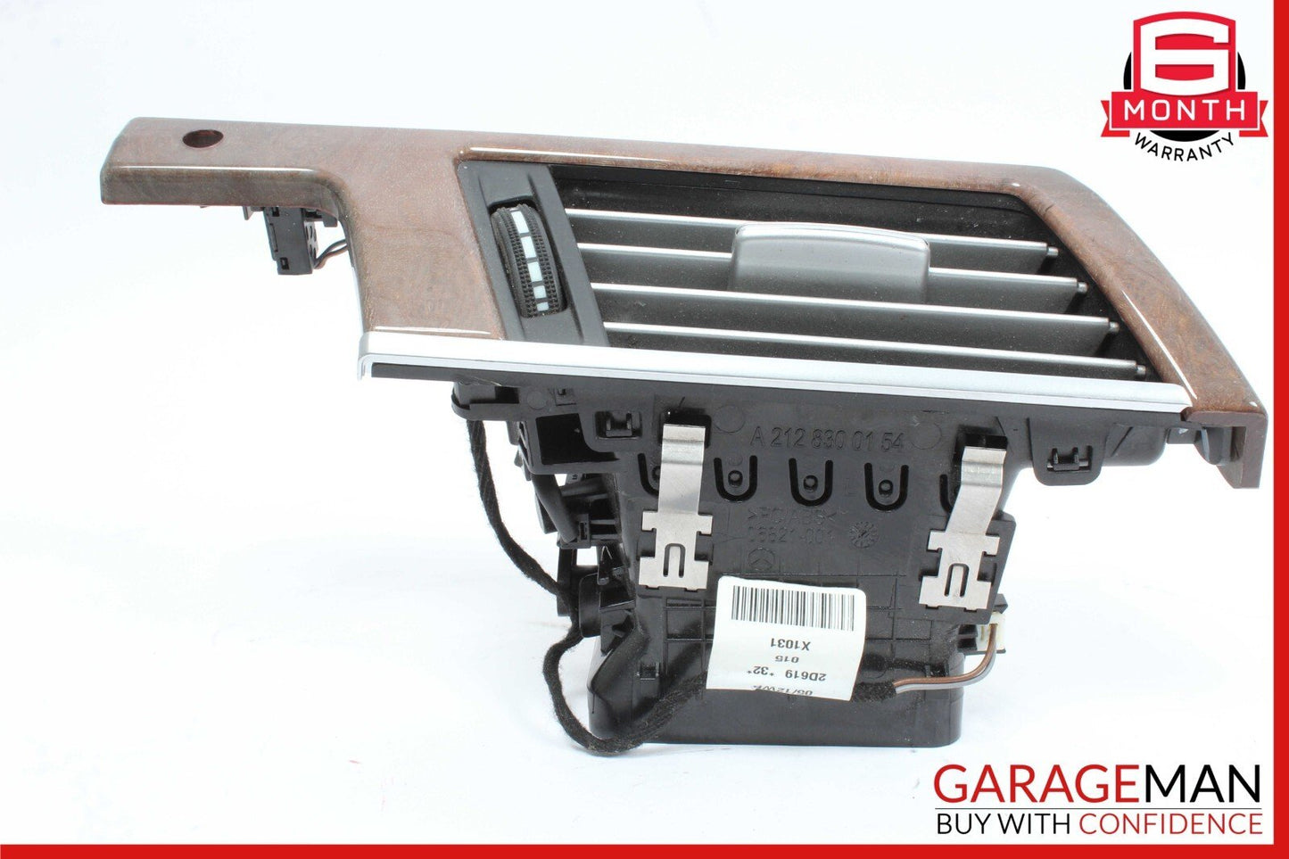10-13 Mercedes-Benz E350 W212 Front Left Dash AC A/C Air Vent 2128300154 Genuine