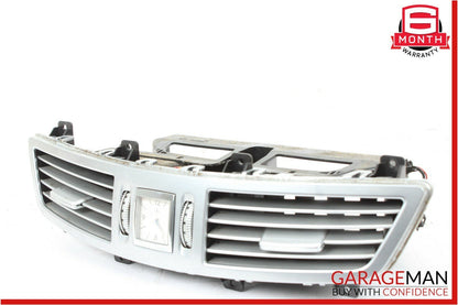 07-13 Mercedes W221 S550 S600 Dash Dashboard Air AC A/C Vent Trim Clock Assembly