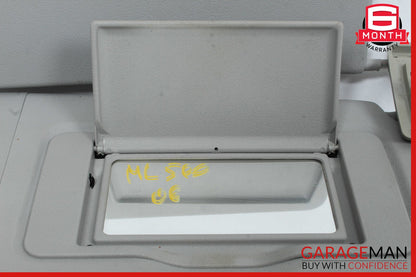 06-12 Mercedes X164 GL450 ML350 Front Right Side Sun Visor Sunvisor Shade Gray