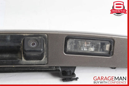 11-18 Porsche Cayenne 958 Rear Tailgate Trunk Lid License Light Handle Cover OEM