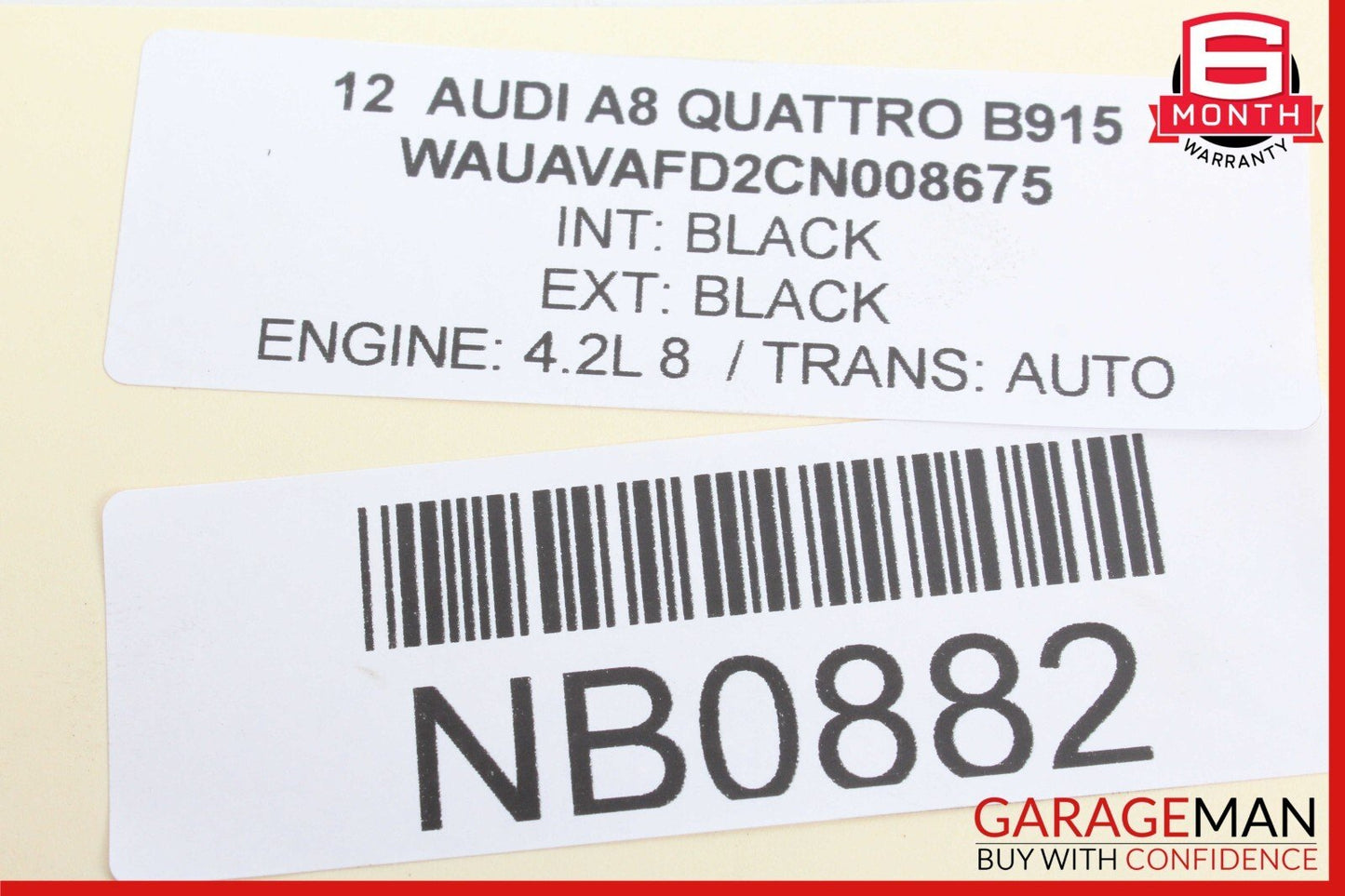 11-14 Audi A8 Quattro ABS Anti Lock Brake Pump Module 4H0907379B OEM